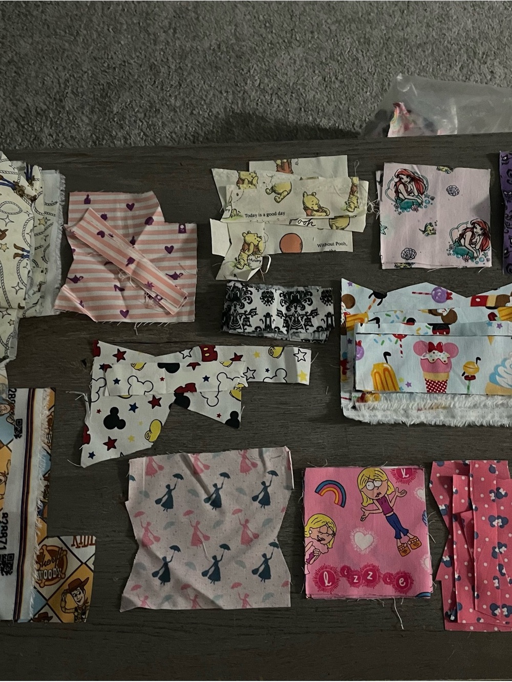 Disney Scrap Fabric Bundle